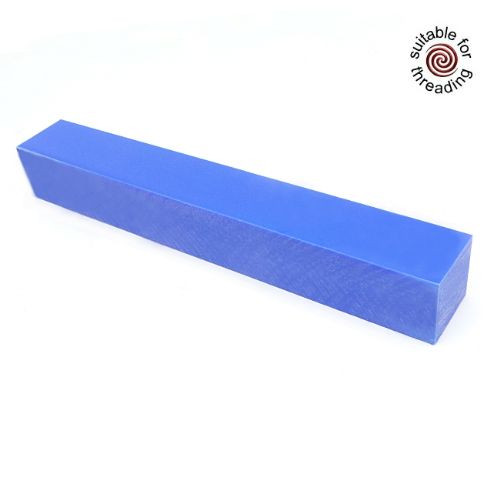 Semplicita SHDC Saltire blue acrylic pen blanks